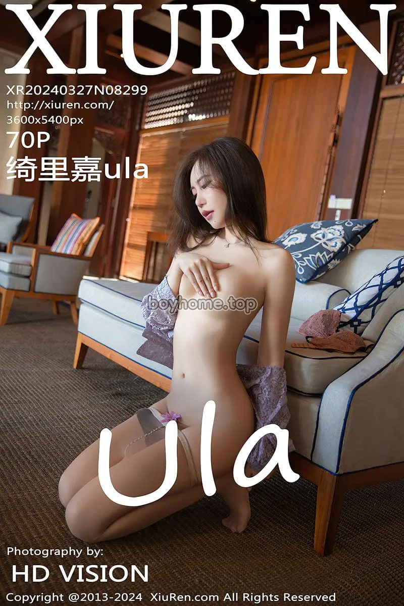 [XiuRen秀人网] No.8299 女神绮里嘉ula约会场景性感黑色内衣配原色丝袜秀曼妙身姿诱惑写真