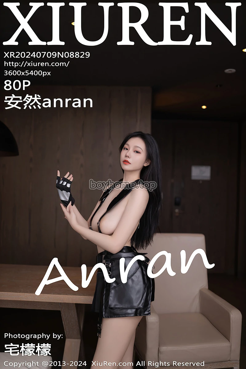 [XiuRen秀人网] No.8829 模特安然anran性感CosPlay蒂法服饰配黑丝袜秀柔美身姿诱惑写真